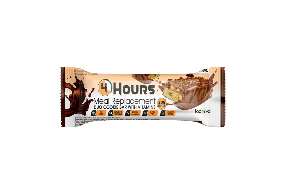 Laperva 4 Hour Meal Replacement Duo Cookie Bar 90G
