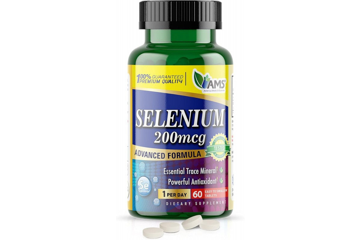 Ams Selenium 200mcg Tab 60s