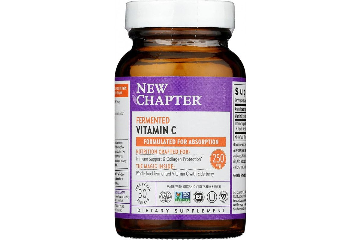 New Chapter Fermented Vitamin C Cap 30S